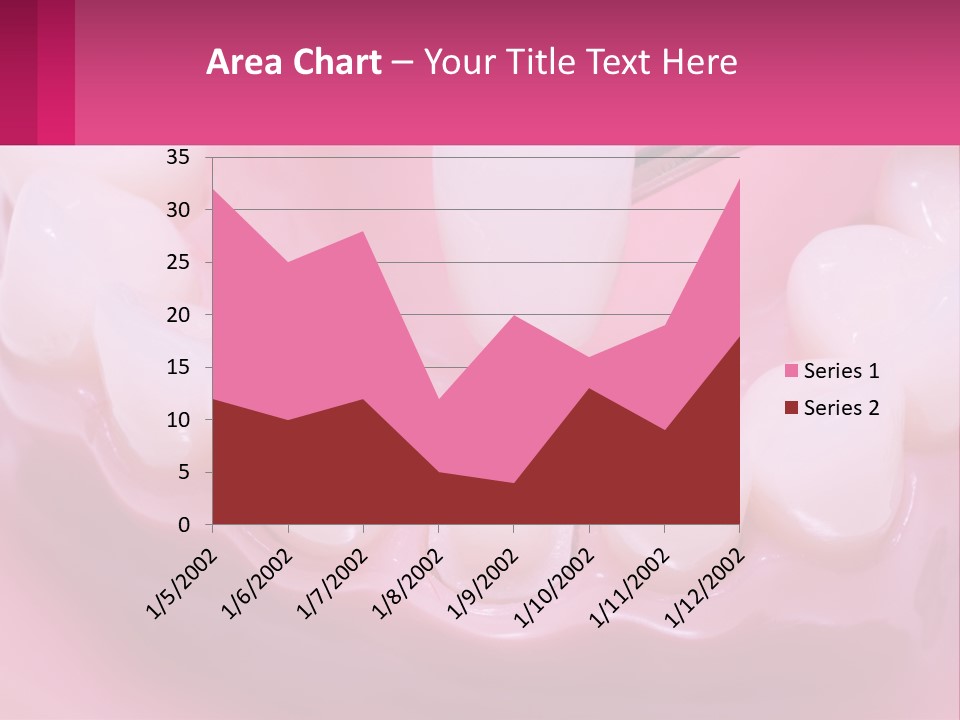 Dentistry Fake Sintered PowerPoint Template