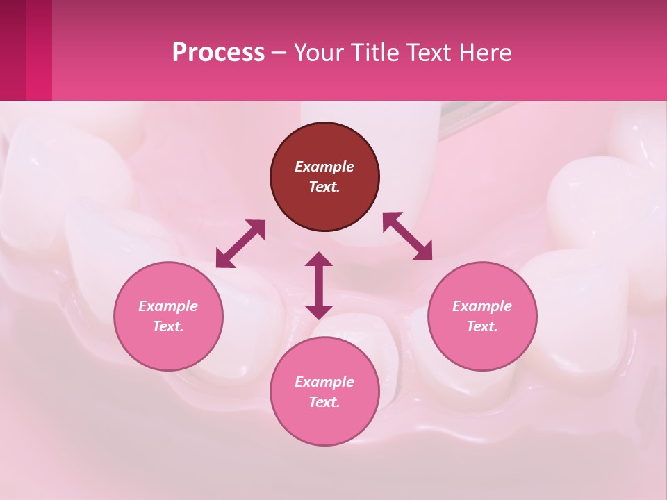 Dentistry Fake Sintered PowerPoint Template
