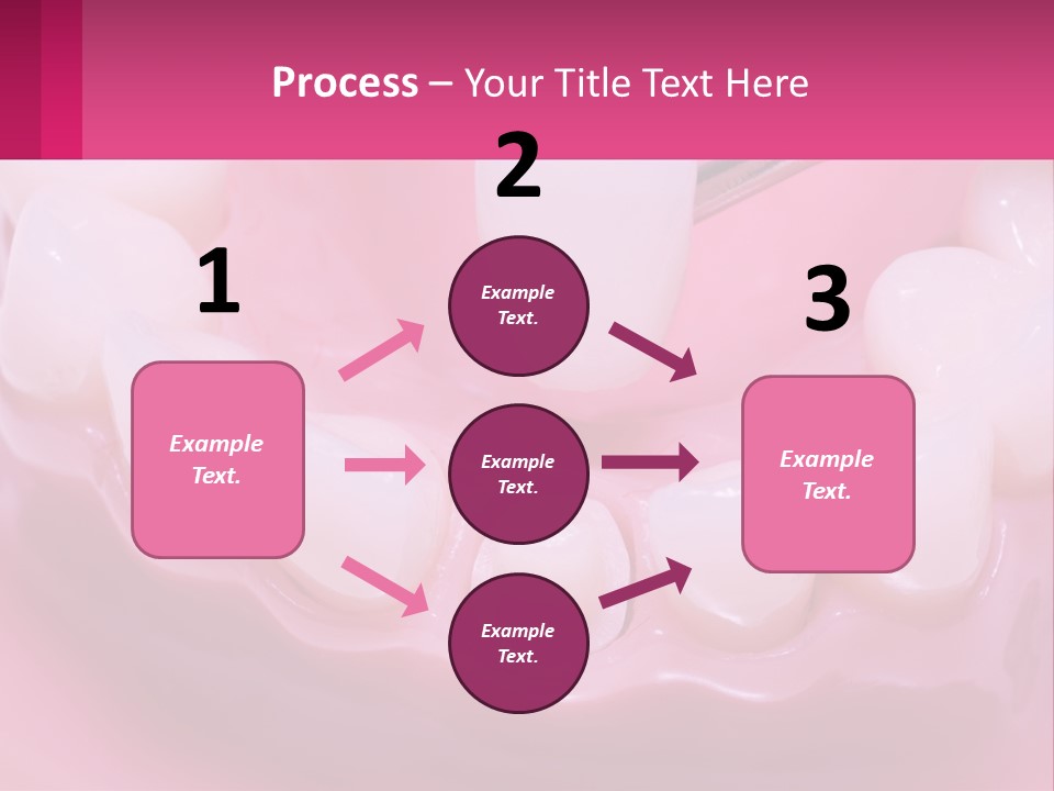 Dentistry Fake Sintered PowerPoint Template