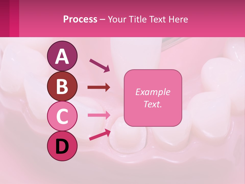 Dentistry Fake Sintered PowerPoint Template