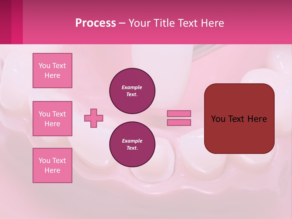 Dentistry Fake Sintered PowerPoint Template