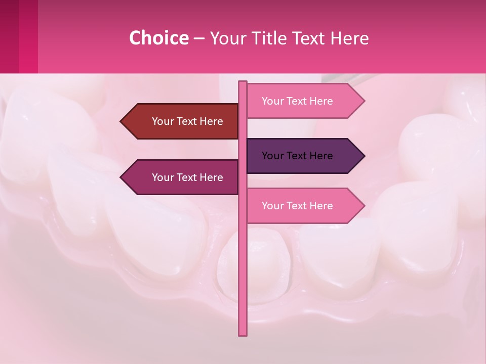 Dentistry Fake Sintered PowerPoint Template