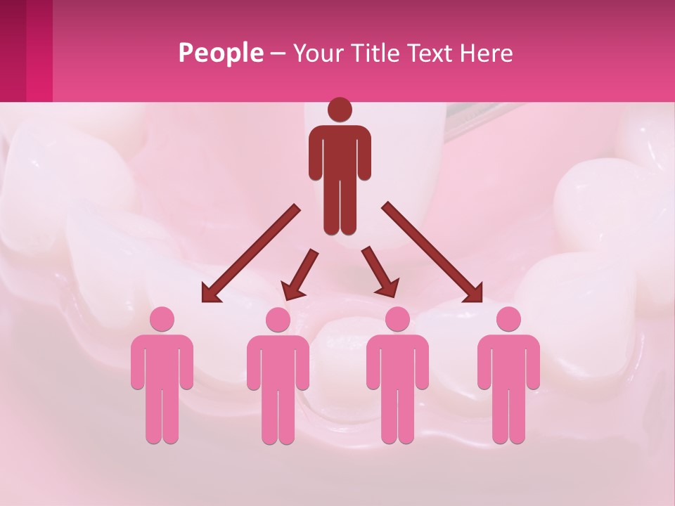 Dentistry Fake Sintered PowerPoint Template