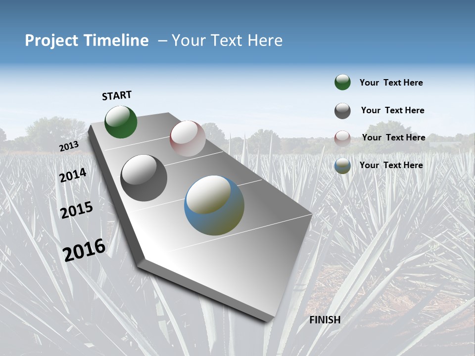 Sky Agriculture Landscape PowerPoint Template