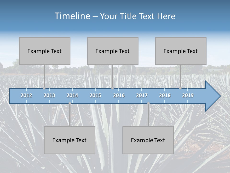 Sky Agriculture Landscape PowerPoint Template