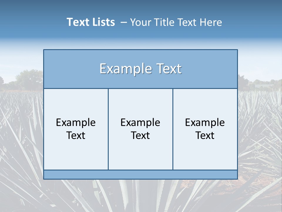 Sky Agriculture Landscape PowerPoint Template