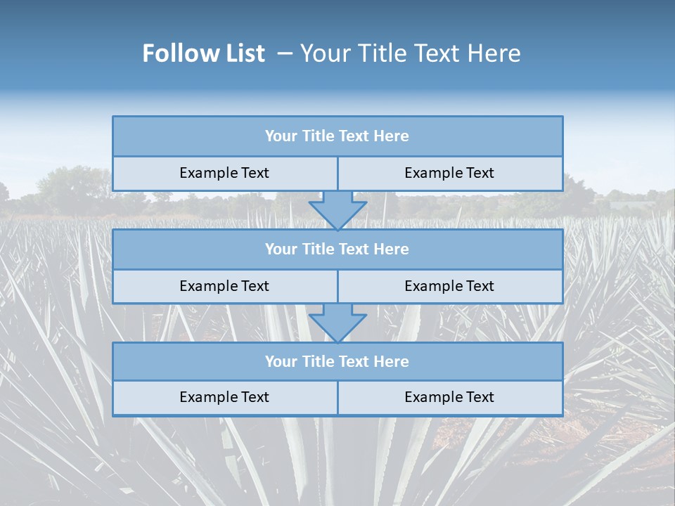Sky Agriculture Landscape PowerPoint Template