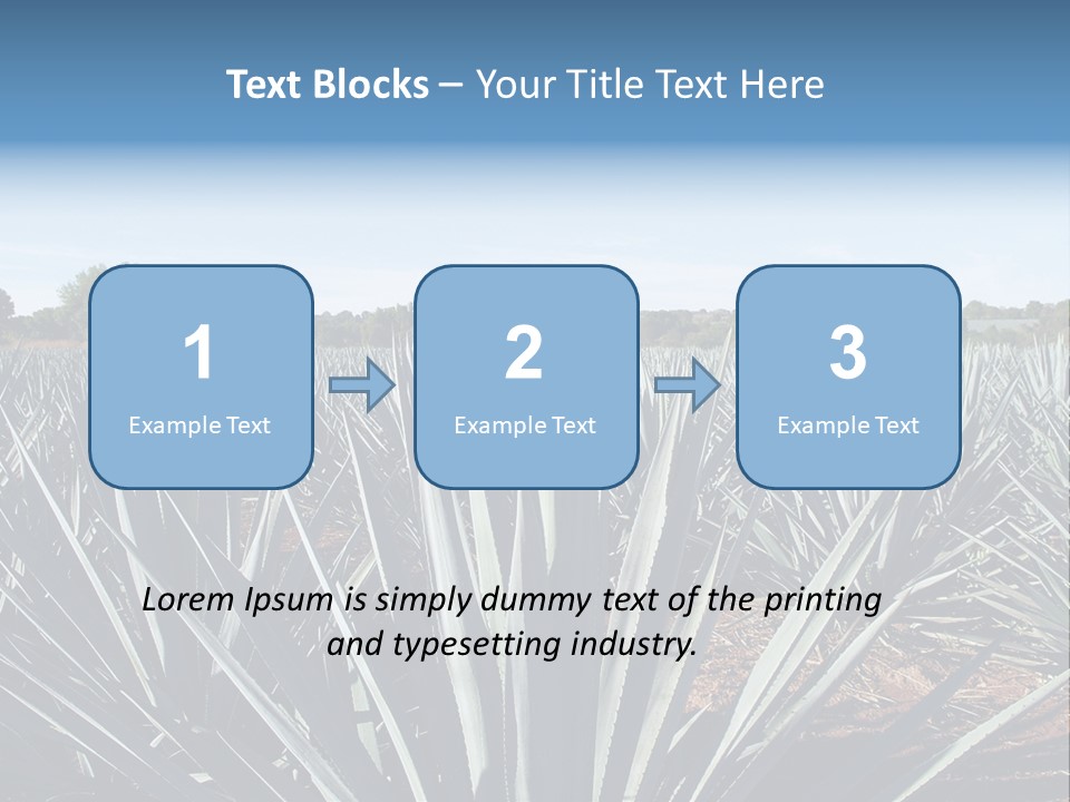 Sky Agriculture Landscape PowerPoint Template