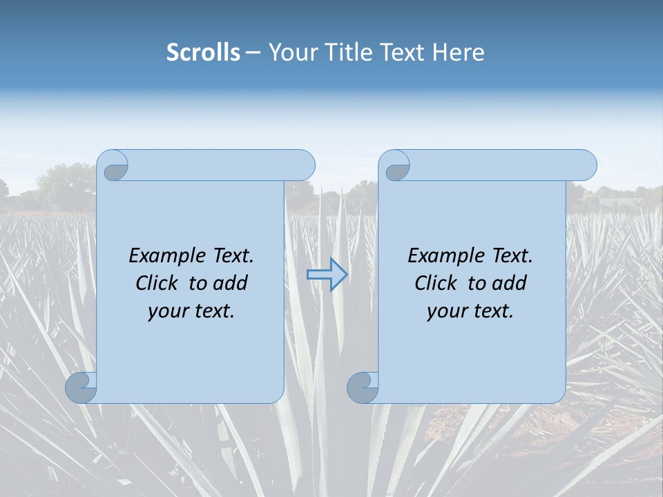 Sky Agriculture Landscape PowerPoint Template