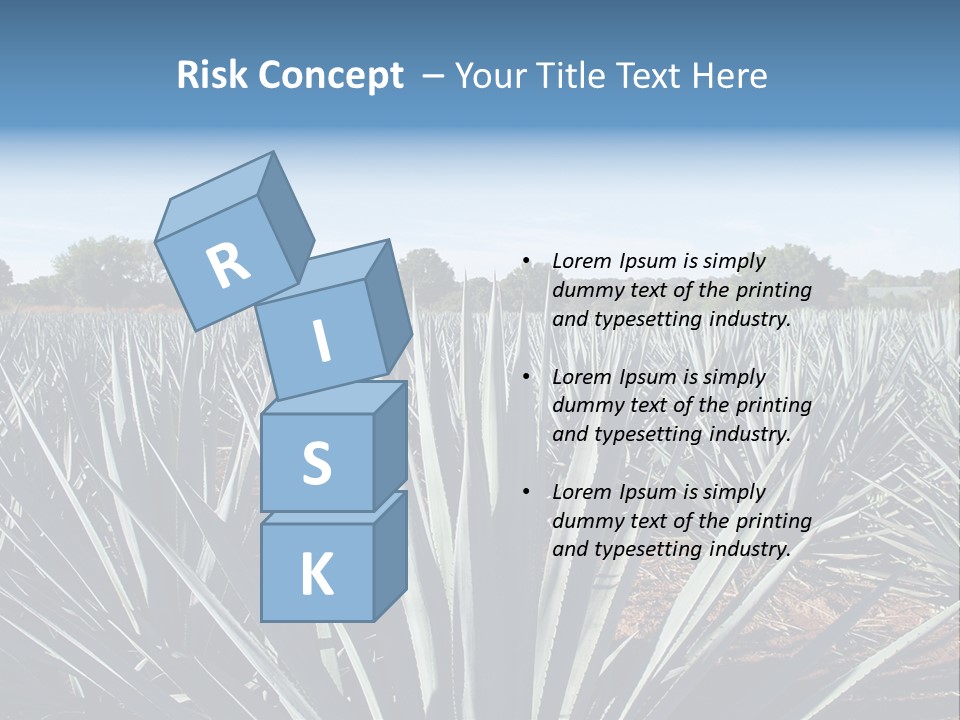 Sky Agriculture Landscape PowerPoint Template