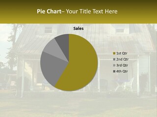 Lawn Aged Roof PowerPoint Template