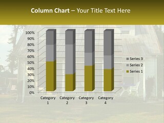 Lawn Aged Roof PowerPoint Template