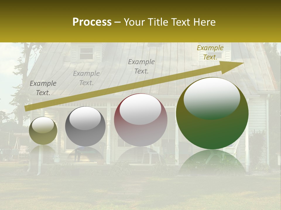 Lawn Aged Roof PowerPoint Template