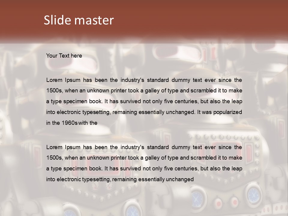 Troop Intimidation Overrun PowerPoint Template