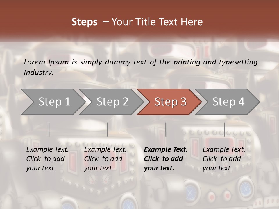 Troop Intimidation Overrun PowerPoint Template