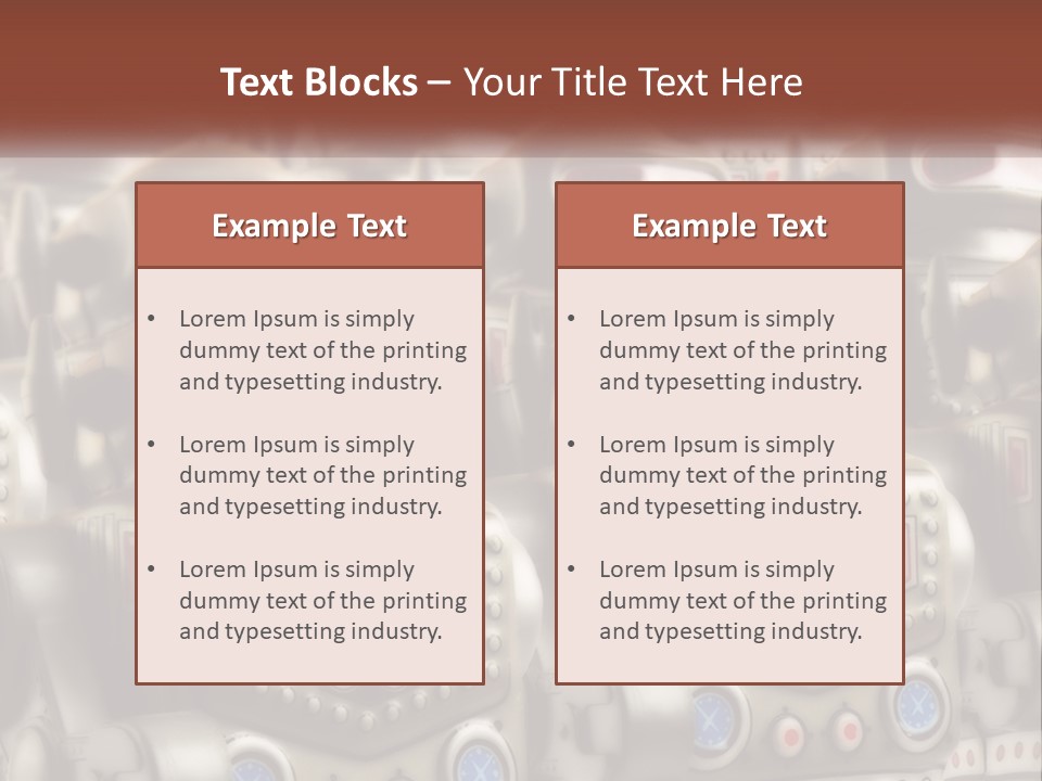 Troop Intimidation Overrun PowerPoint Template