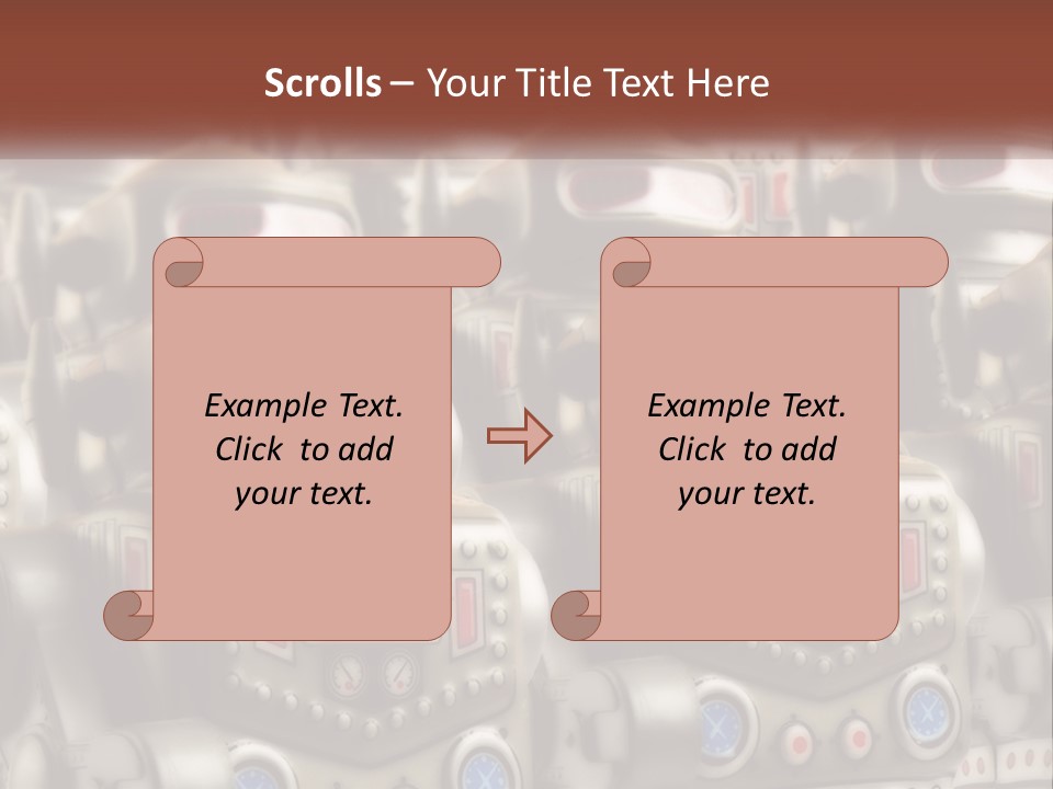 Troop Intimidation Overrun PowerPoint Template