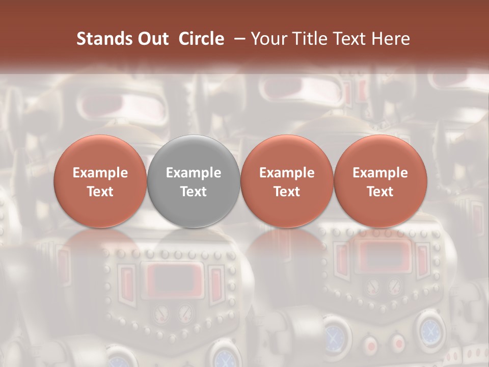 Troop Intimidation Overrun PowerPoint Template