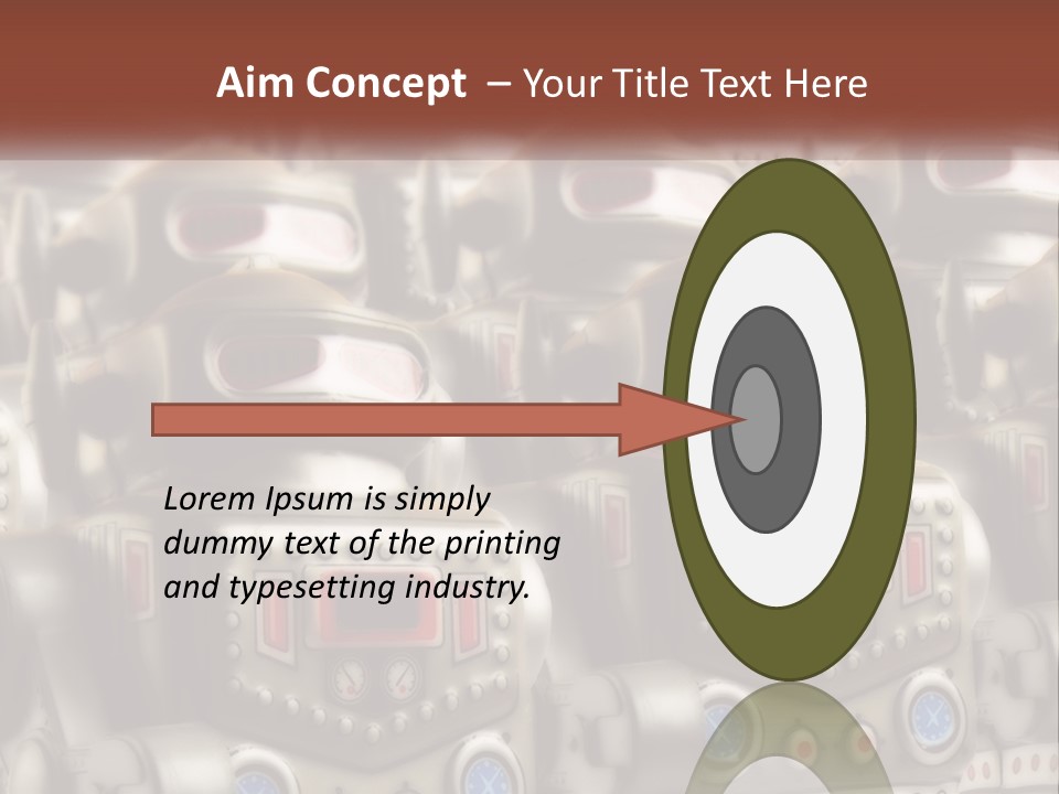 Troop Intimidation Overrun PowerPoint Template