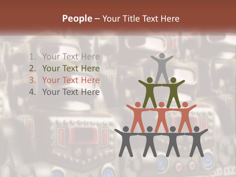 Troop Intimidation Overrun PowerPoint Template