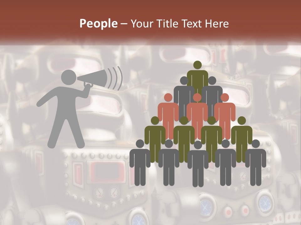 Troop Intimidation Overrun PowerPoint Template