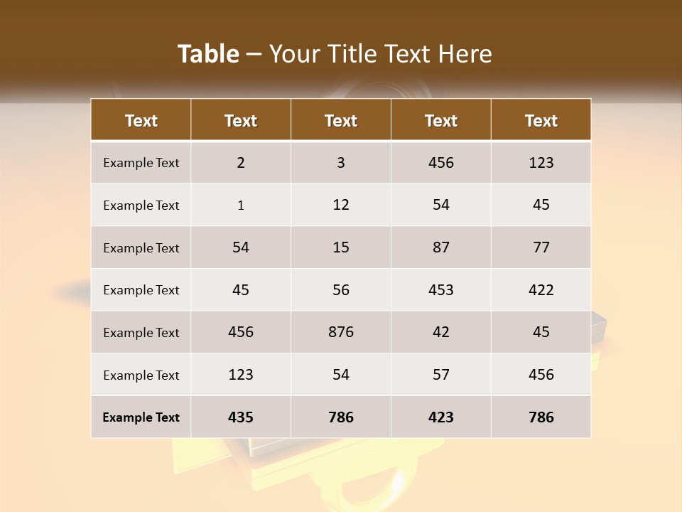 A Laptop With A Padlock On Top Of It PowerPoint Template