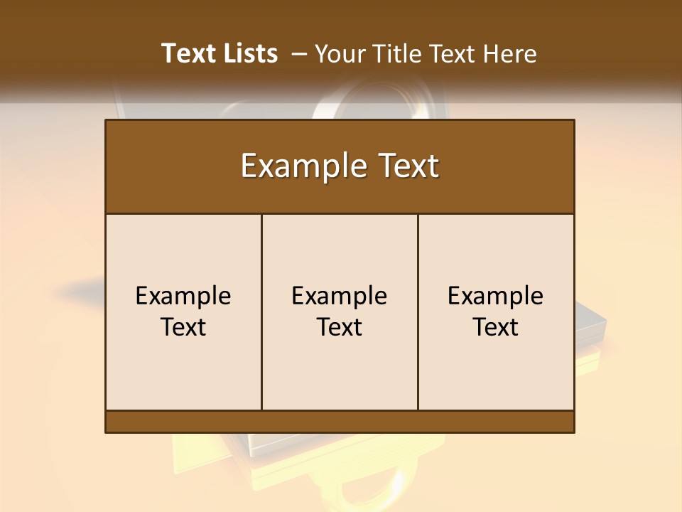 A Laptop With A Padlock On Top Of It PowerPoint Template
