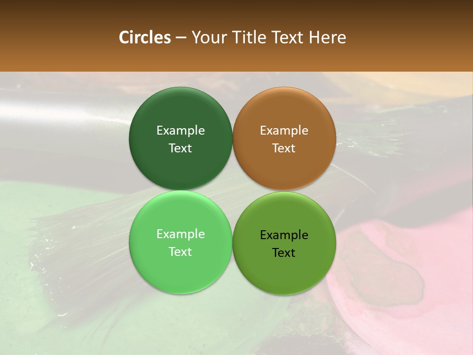 Art Reflection Class PowerPoint Template