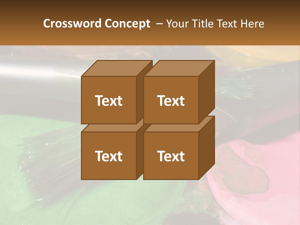 Art Reflection Class PowerPoint Template
