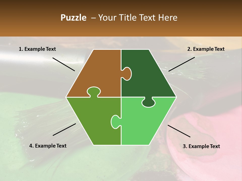 Art Reflection Class PowerPoint Template