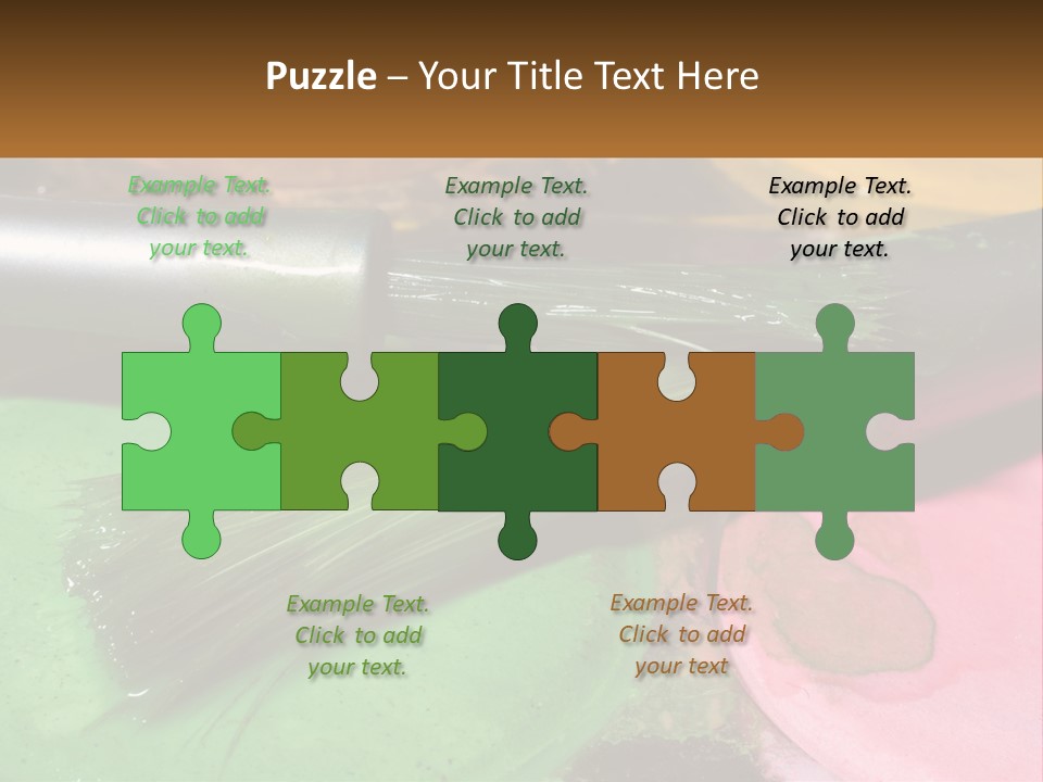 Art Reflection Class PowerPoint Template