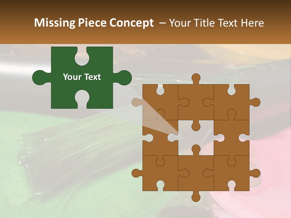 Art Reflection Class PowerPoint Template