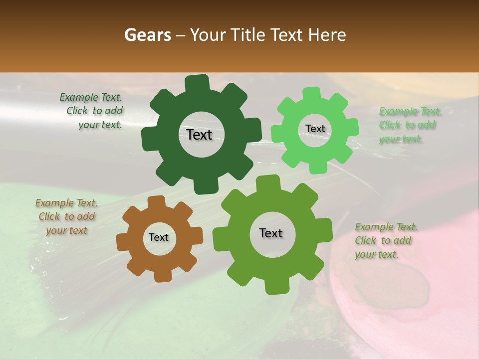 Art Reflection Class PowerPoint Template