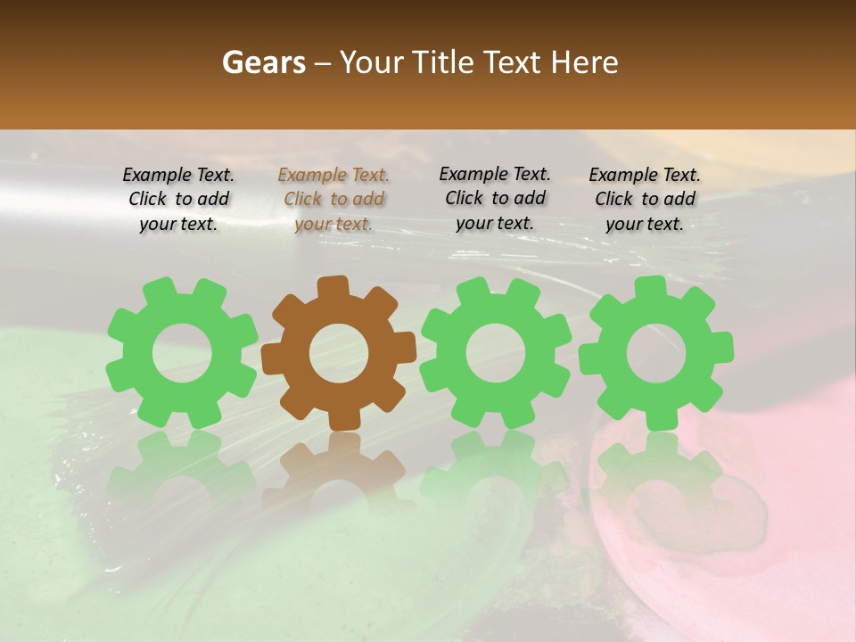 Art Reflection Class PowerPoint Template