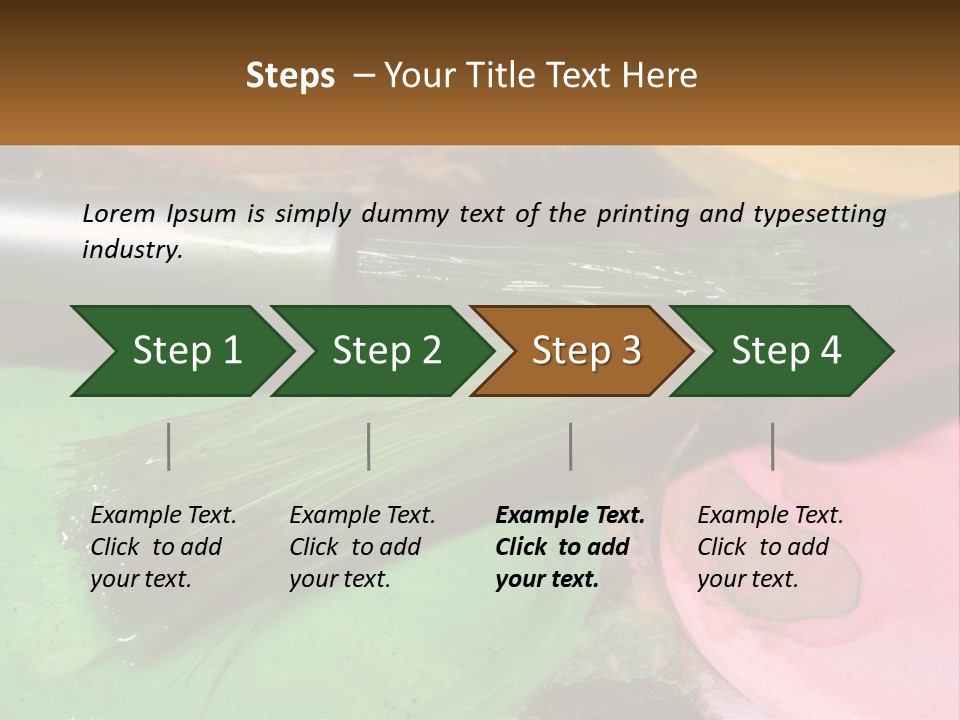 Art Reflection Class PowerPoint Template