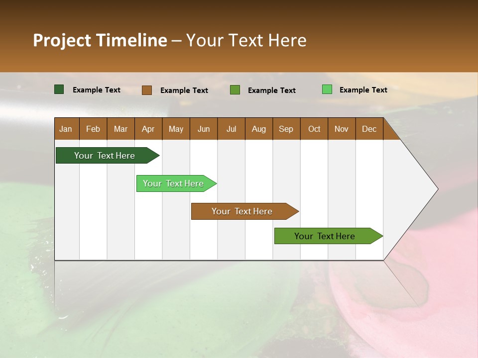 Art Reflection Class PowerPoint Template