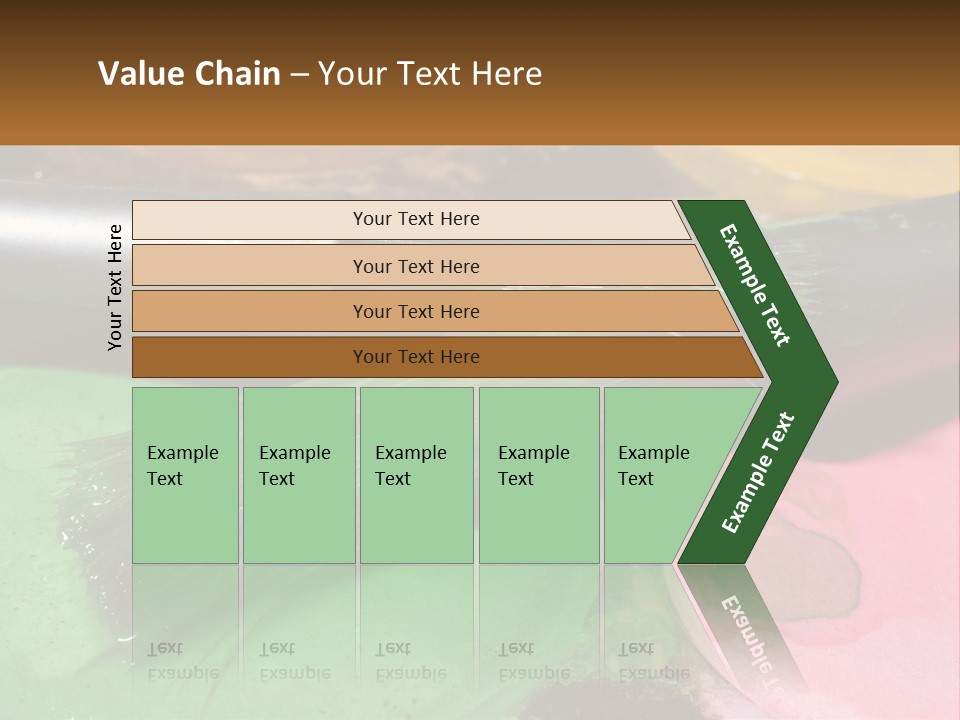Art Reflection Class PowerPoint Template