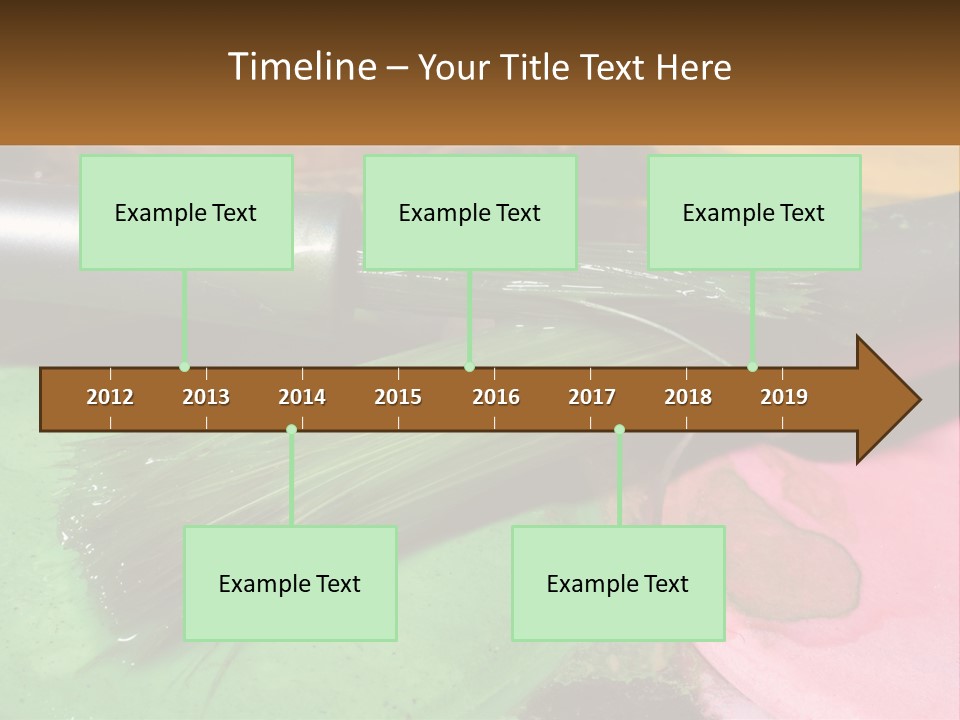 Art Reflection Class PowerPoint Template