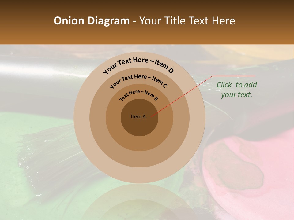 Art Reflection Class PowerPoint Template