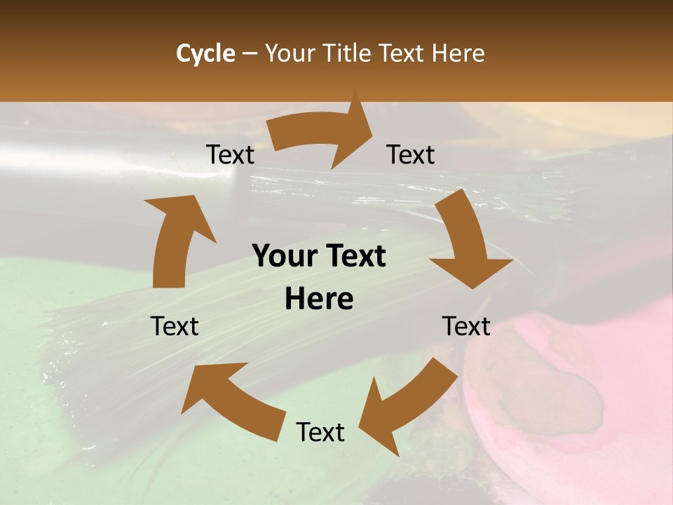 Art Reflection Class PowerPoint Template