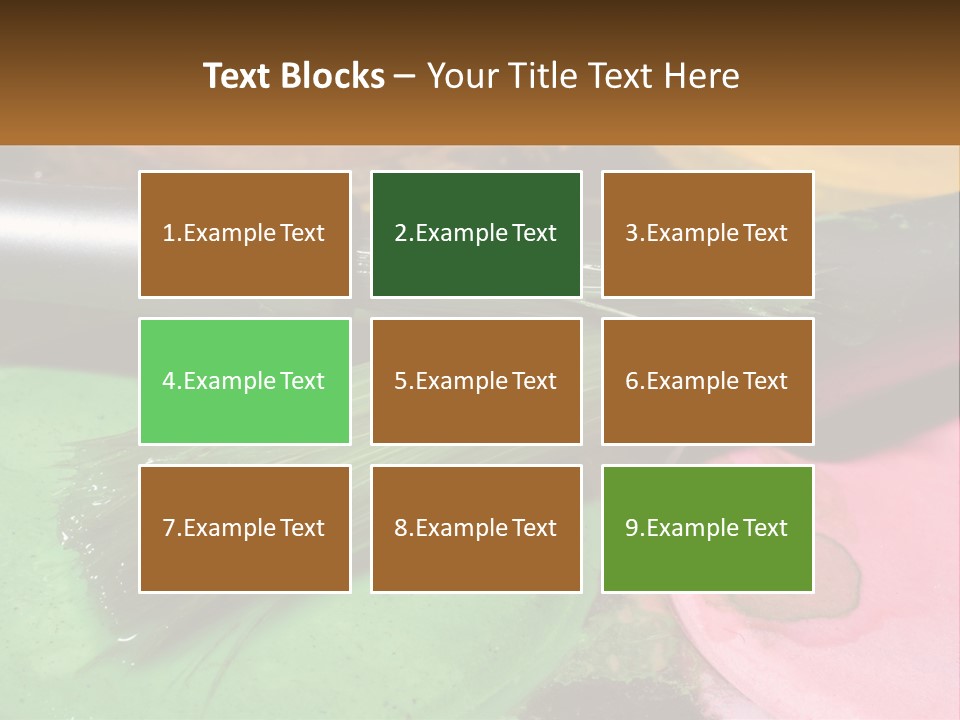 Art Reflection Class PowerPoint Template