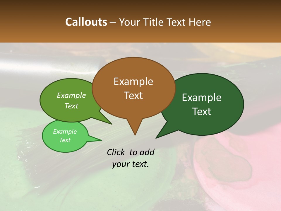 Art Reflection Class PowerPoint Template