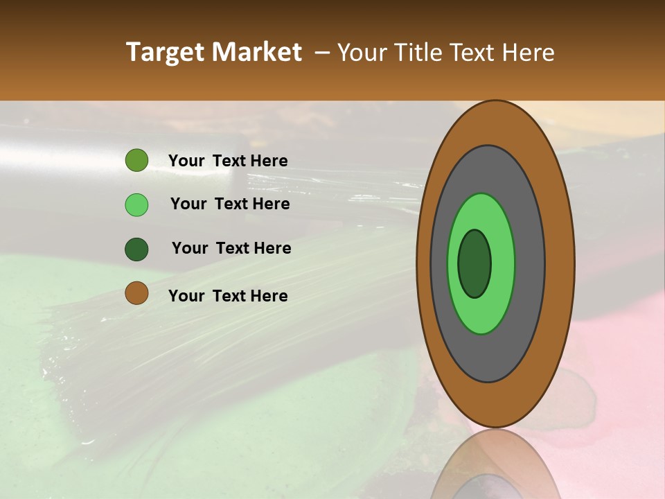 Art Reflection Class PowerPoint Template