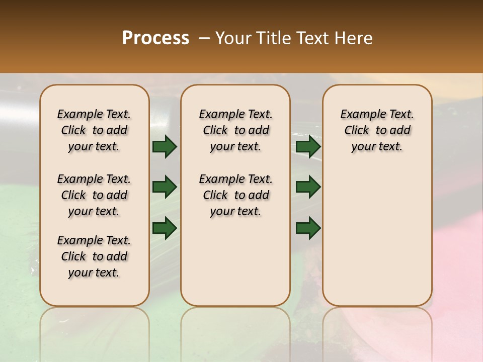 Art Reflection Class PowerPoint Template