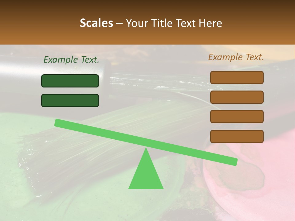 Art Reflection Class PowerPoint Template