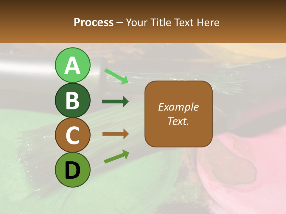 Art Reflection Class PowerPoint Template