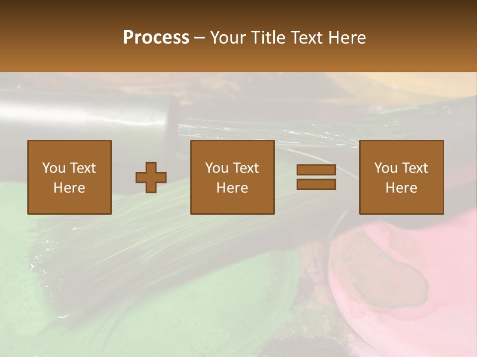 Art Reflection Class PowerPoint Template