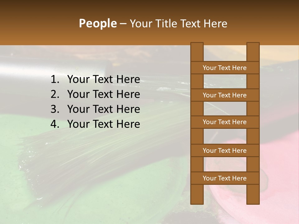 Art Reflection Class PowerPoint Template