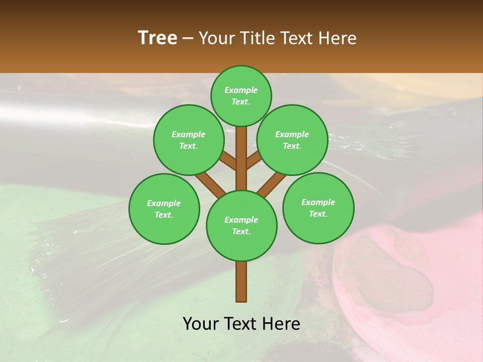 Art Reflection Class PowerPoint Template