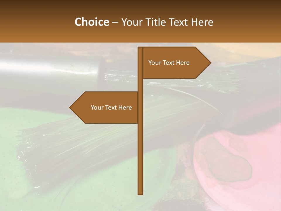 Art Reflection Class PowerPoint Template